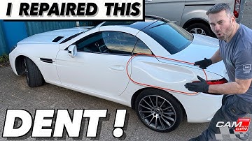 AUTO COLLISION REPAIR WITHOUT PAINTING! | WATCH how it