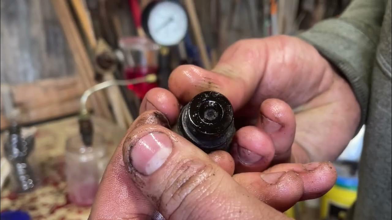 Testing Diesel Injectors!!! Whats Inside a Mechanical Injector!!! YouTube
