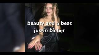 Beauty And A Beat  Justin Bieber Ft Nicki Minaj sped Up