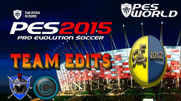 PES 2015 KIT EDITING - MODENA Kits Step by Step Guide for Next Gen