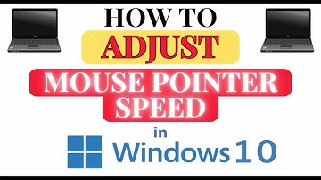 How To Adjust The Mouse Pointer Speed in Windows 10 | Quick and Easy Guide