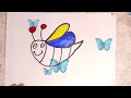 Bolalar uchun Ari rasm chizish Drawing Bee for children Рисование Пчела для детей