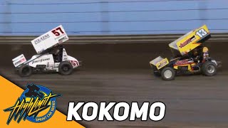 Justin Peck vs. Kyle Larson | 2023 High Limit Sprints at Kokomo Speedway