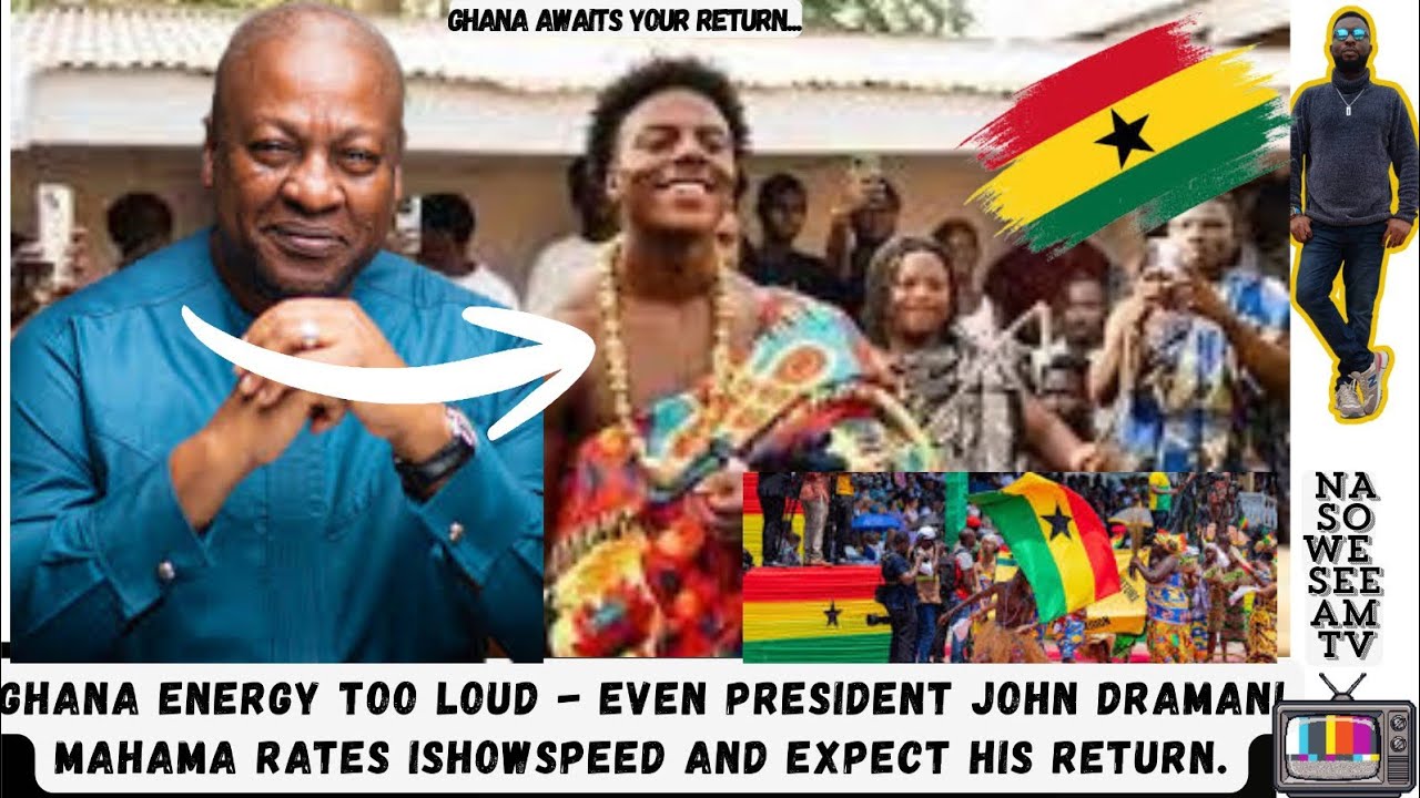 President Mahama Re welcome Speed“Global Star Meets Ghana Greatness — The Welcome Was Historic!” 🌍👑