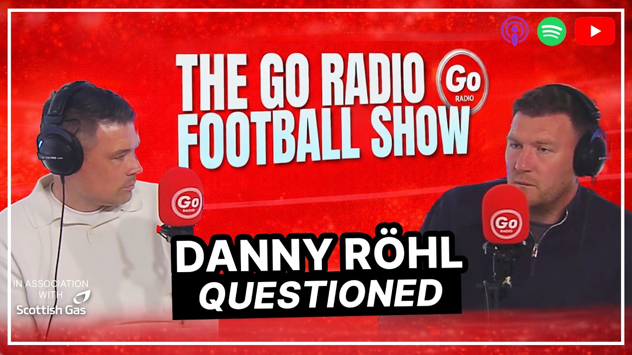 Dick Roehl Danny Röhl Questioned Over Rangers Starting XI - YouTube