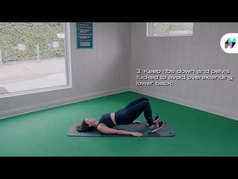 Glute Bridge Double Leg Hold