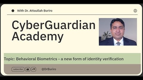 Behavioral Biometrics - new form of identity verification  (Part - 2,  Practical demonstration)