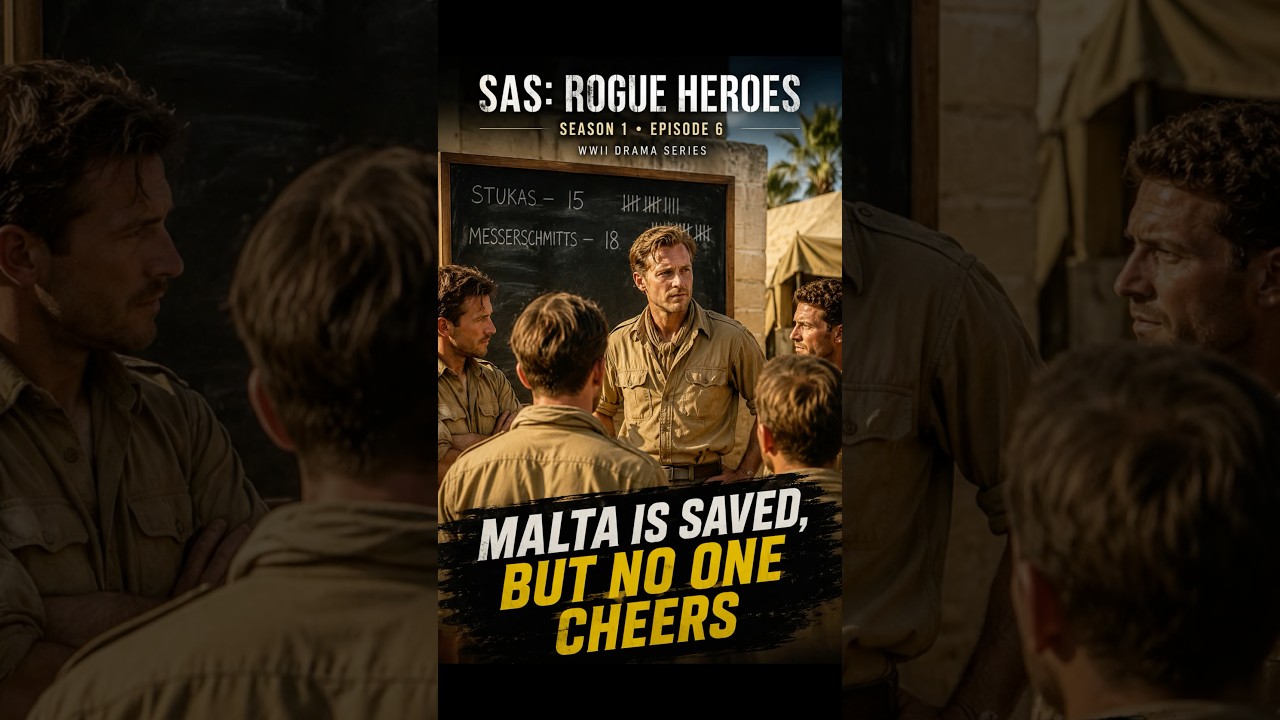 Malta Is Saved, But No One Cheers | SAS: Rogue Heroes S1E6 “Episode #1.6” #shorts #movie