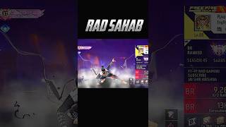 RAD SAHAB UID 🗿🍷. #freefire #shorts #uid #trending #viralvideo #public