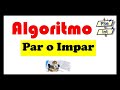 ALGORITMO para DETERMINAR si un Numero es PAR o IMPAR en PSEINT 👨🏽‍💻