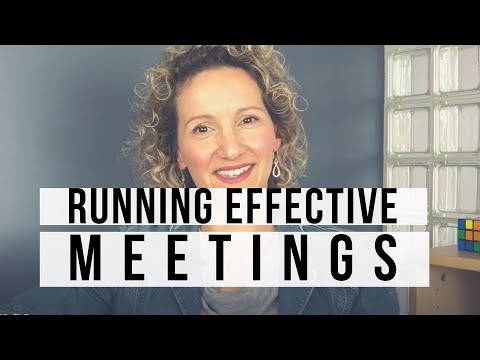 Efficient Meetings - 7 Tips To Run an Effective Meeting