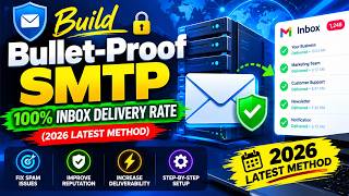 Build Bullet-Proof SMTP 100% Inbox Delivery Rate (2026 LATEST METHOD) Guide