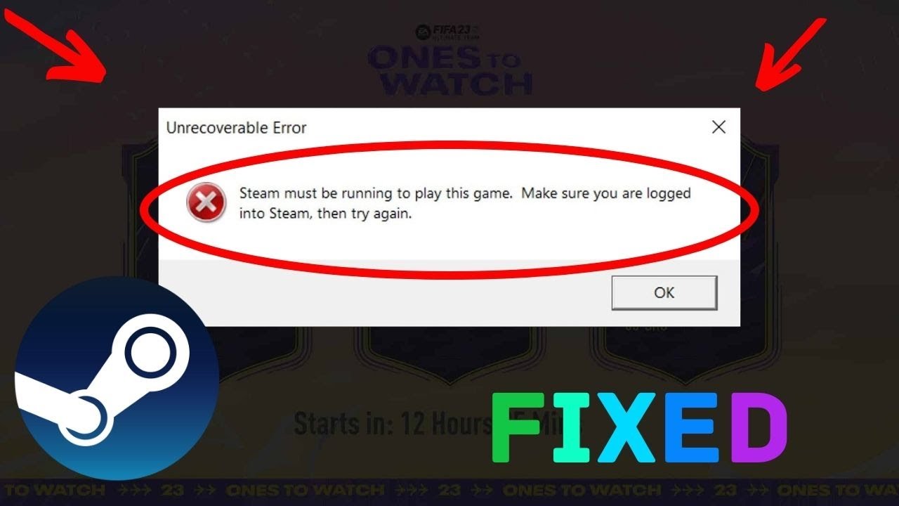 How to Fix Steam Must Be Running to Play This Game - Fast & Easy Fixed! 