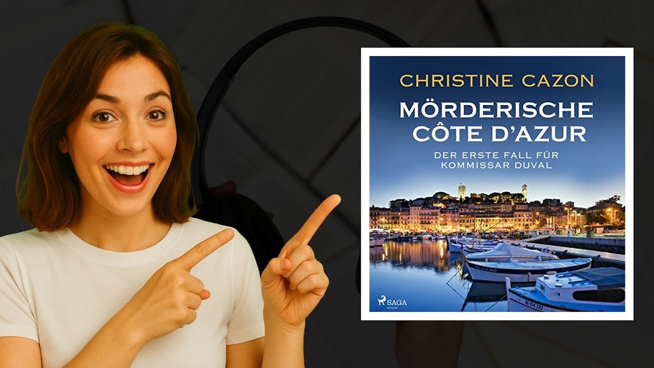 Mörderische Cote d'Azur – Christine Cazon Hörbuch mit Gert Heidenreich 🎥🔪