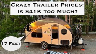 Safari Condo Alto R1723 Teardrop RV Part 2: folding caravan travel trailer w/ bunks and bathroom