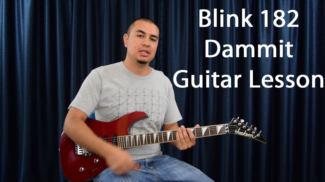 blink 182 dammit guitar tabs