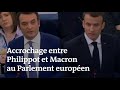 "Vous avez un drôle de respect pour le peuple français" : accrochage entre Philippot et Macron