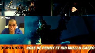 (HOLY SH**t) Rose de Penny 허성현(Huh!) - 'uh-uh (Feat. Kid Milli, Gaeko 개코) Official M/V REACTION!!