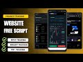 Make Your Own Crypto & Binary Trading Website With Admin Panel || Vinance Website php Script
