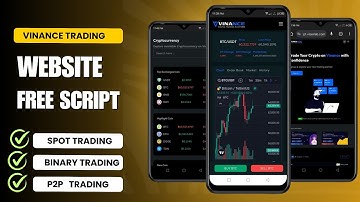 Make Your Own Crypto & Binary Trading Website With Admin Panel || Vinance Website php Script