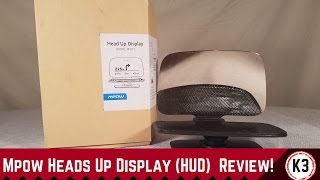 Mpow Heads Up Display (HUD) Review!