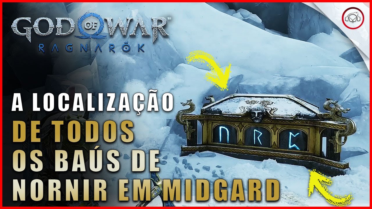 God of War Ragnarok Baús Lendários Midgard: Onde encontrar todos? -  Millenium