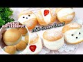 DONAT VIRAL KOREA | MILK CREAM DONUT (Donat Krim Susu) - KOREAN STREET FOOD