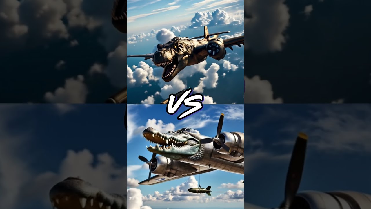 Nuclearo Dinossauro vs Bombardiro Crocodilo #versusanimals