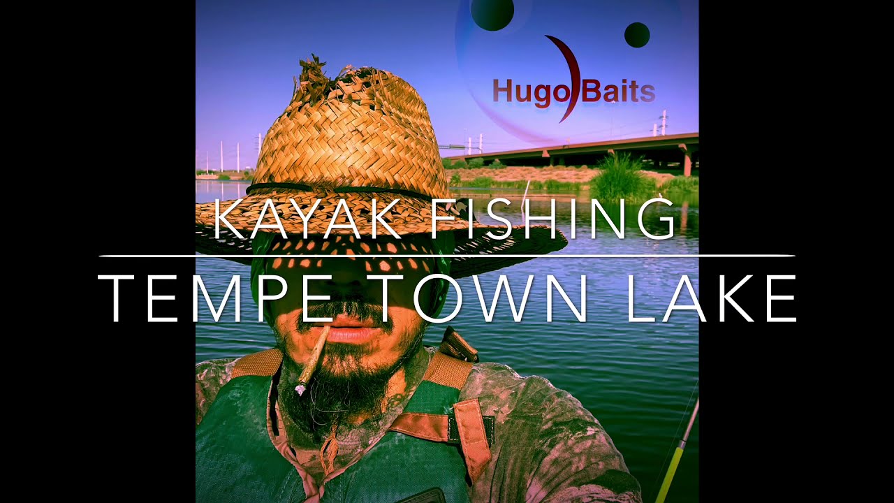 Kayak fishing Tempe Town Lake YouTube