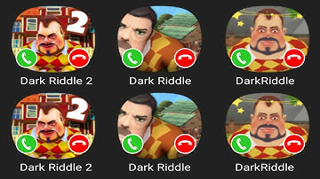 Dark Riddle 2 vs Dark Riddle Classic vs Dark Riddle 3 vs Dark Riddle