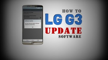 How to update the software on LG G3 wirelessly