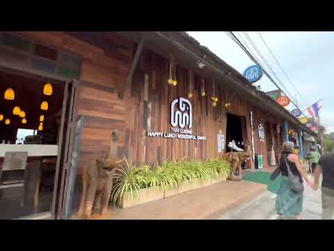 Thailand | Samui | Fisherman’s Village | Fisherman’s Village Walking Street | scenic walk.