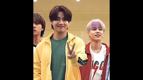 The way he changed his expression🔥 / BTS V Shorts