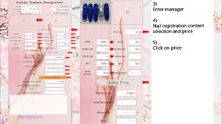 Nail-specific secretary "Nail registration" screenshot 4