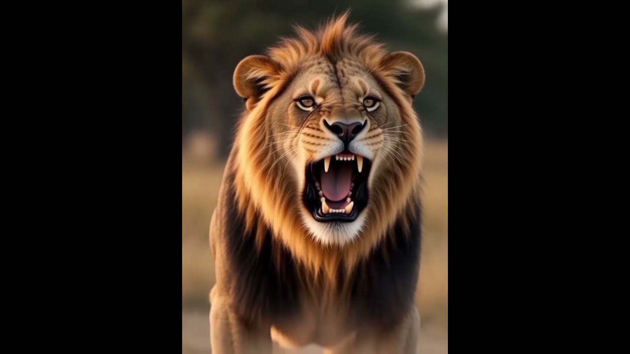 Muscular Cat vs Lion: The Chicken Army Strikes Back! 🔥😳 