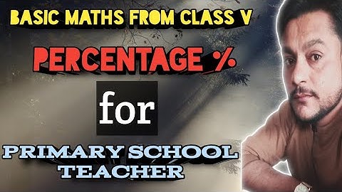 Preparation PST Basic from class V Percentage