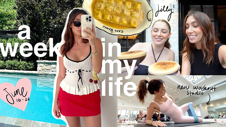 week in my life: more moving organization, workouts & *balance* 🌸