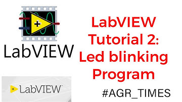 LabVIEW Tutorials 2:Led Blinking program using while loop in LabVIEW:Beginners Progrm While Loop