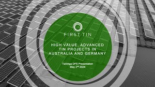 FIRST TIN PLC  Investor Update