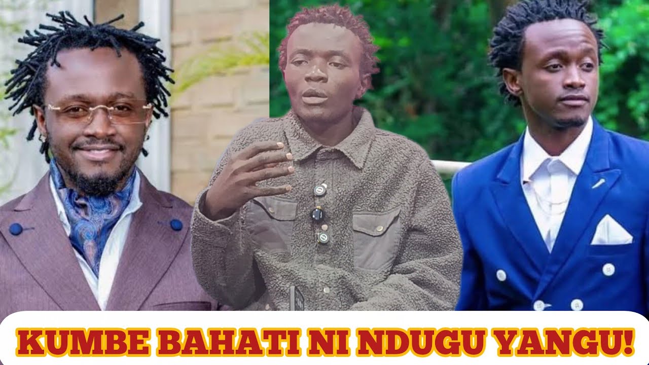 SIKUJUA BAHATI NI MTOTO WA AUNT YANGU!  BAHATI'S COUSIN BREAKS DOWN AFTER HIS MOTHER IS KNOWN 