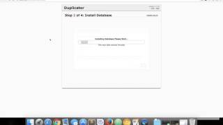 How to install Wordpress quickstart using Duplicator
