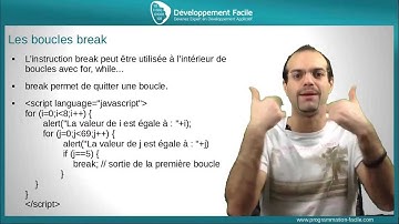 Comment utiliser la puissance des boucles for while do while avec JavaScript