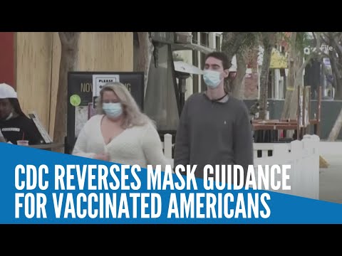 CDC reverses mask guidance for vaccinated Americans