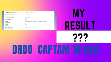 DRDO CEPTAM 10 A&A RESULT 🥲2023 //MY MARKS WITH SCORECARD QUALIFIED OR NOT QUALIFIED #drdo