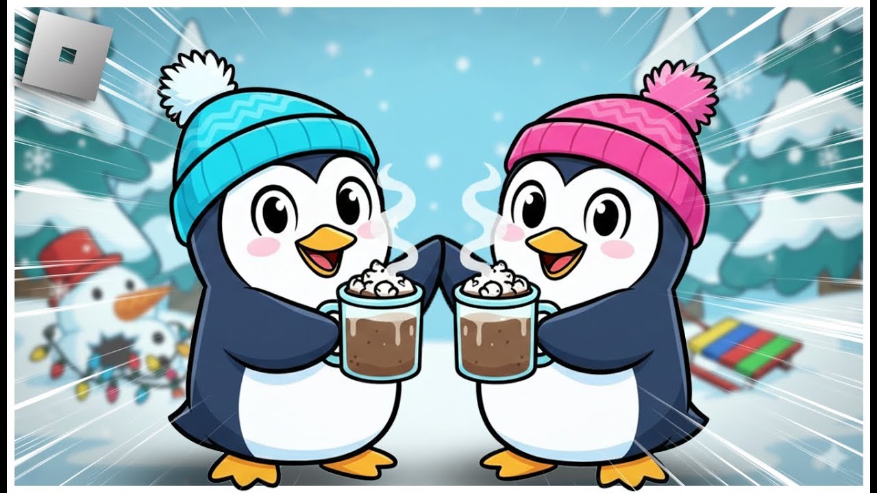 ROBLOX Turned Us Into Penguins! (Couple Challenge)