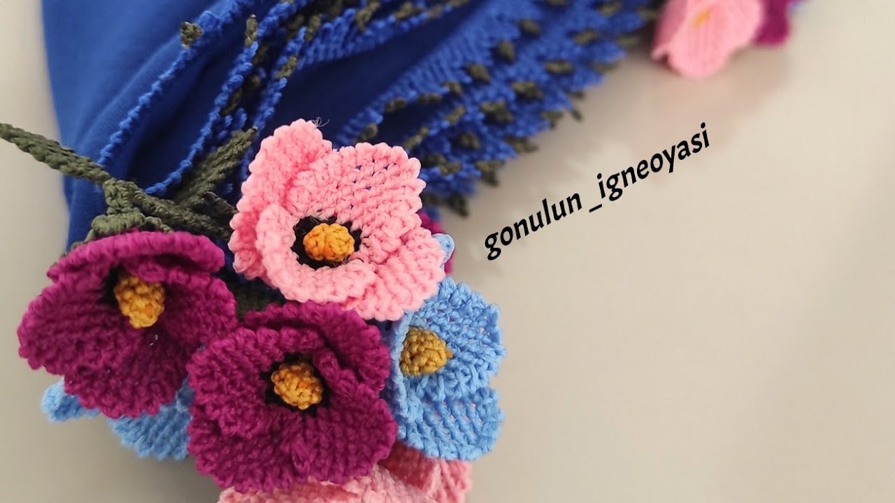 64. Model / Minyatür Gelincigin Dikimi ve Arayolun Yapımı / Needle Lace Knıtting