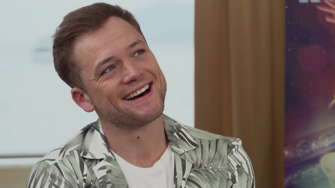 fmi Martin Bester interviews Rocketman's Taron Egerton and Dexter Fletcher in France