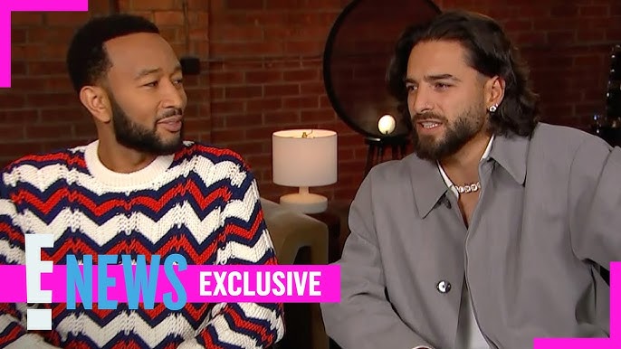 John Legend And Maluma Reveal Musical Secrets Promise A Collab After The Voice E News