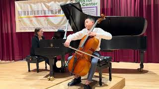 Joseph Haydn: Cello Concerto No. 1 in C Major, 2. Adagio preformed by Louis Chang 5.30.2026