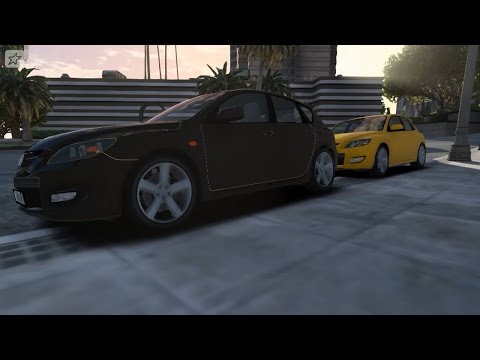 【gta-v】実車mod-mazda-axela（mazda-3)